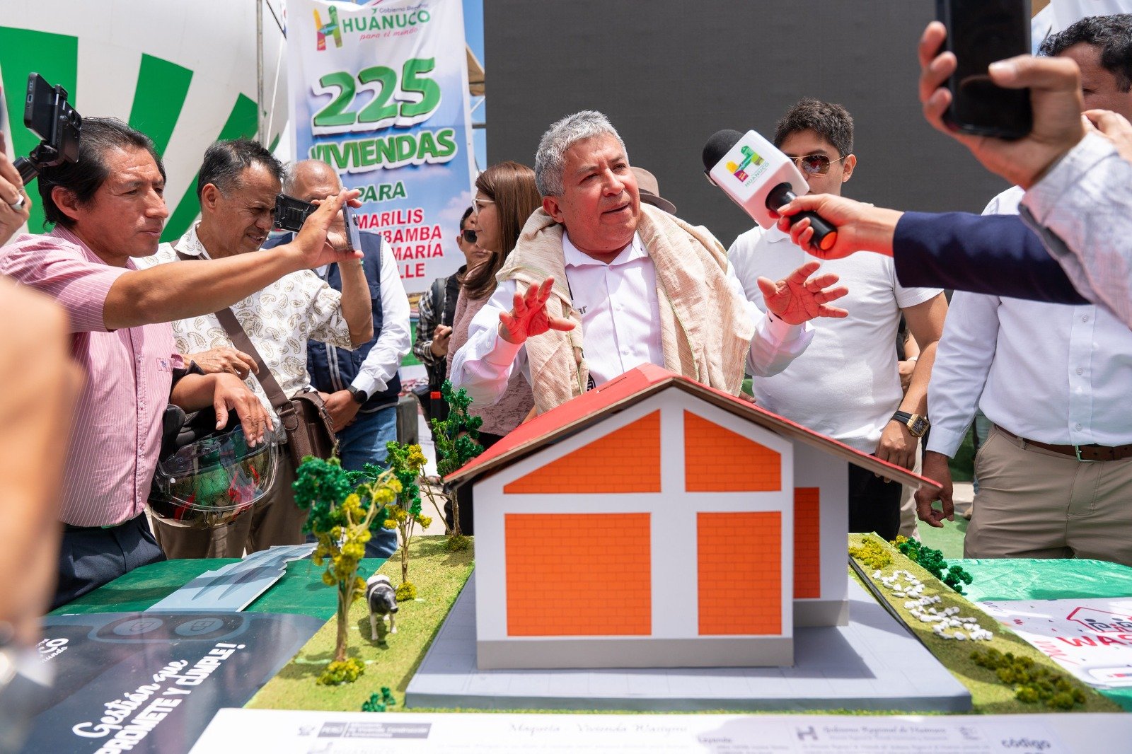 Construirán 225 casas bioclimáticas en tres distritos de la provincia de Huánuco