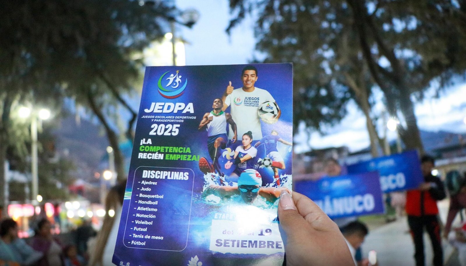 Huánuco será sede de la macrorregional centro de los Juegos Escolares 2025