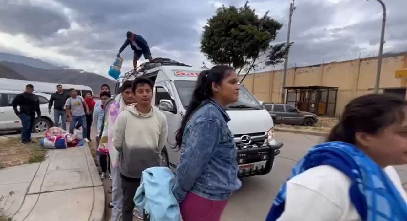 Once detenidos en Tingo María fueron internados en el penal de Huánuco en Potracancha