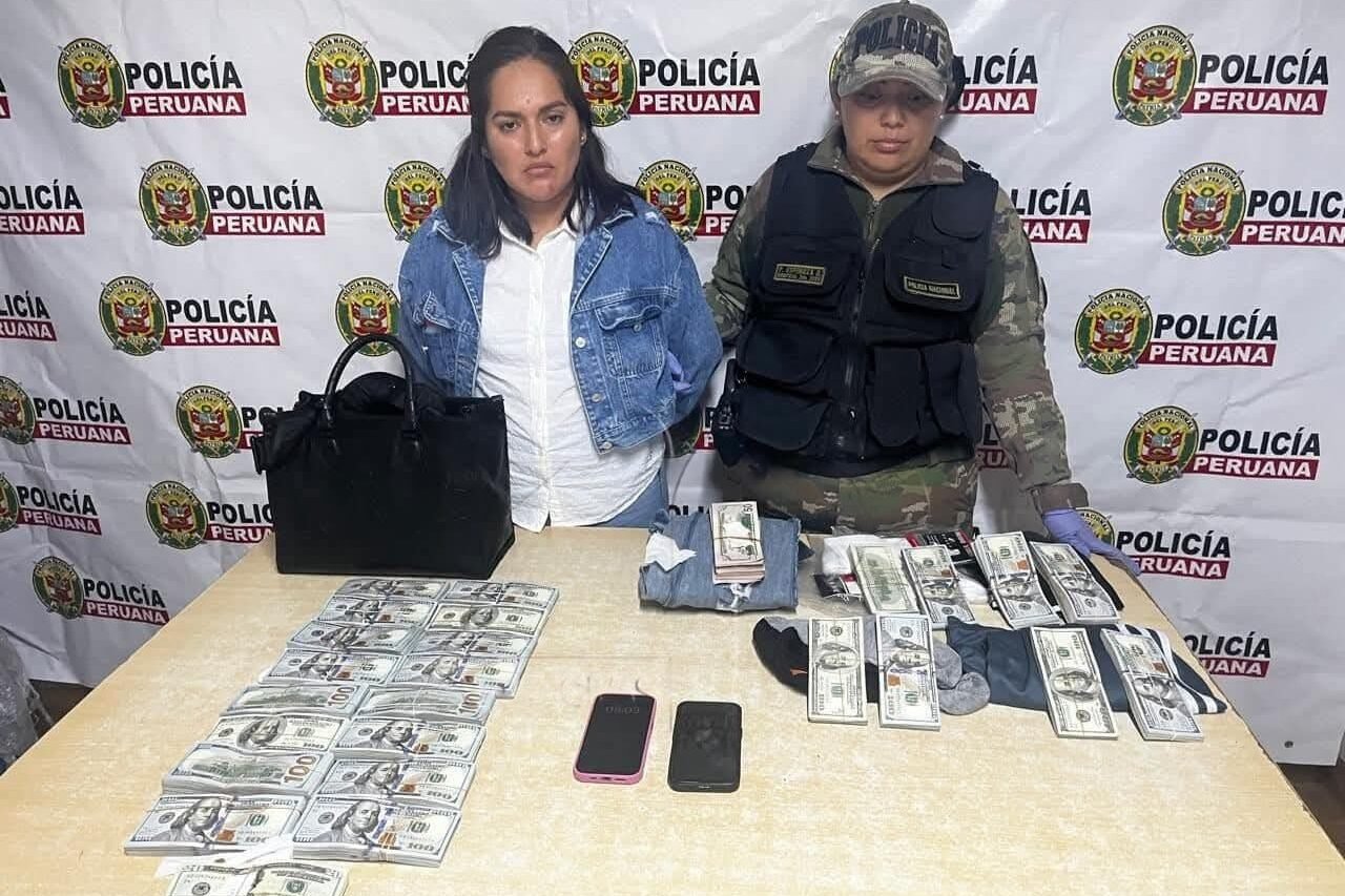 255 mil dólares incautados a una mujer pasó a poder del Estado