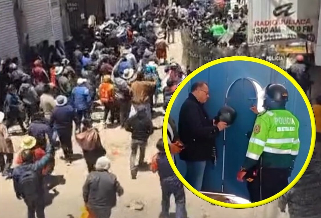 Phillip Butters fue agredido en Juliaca durante visita proselitista