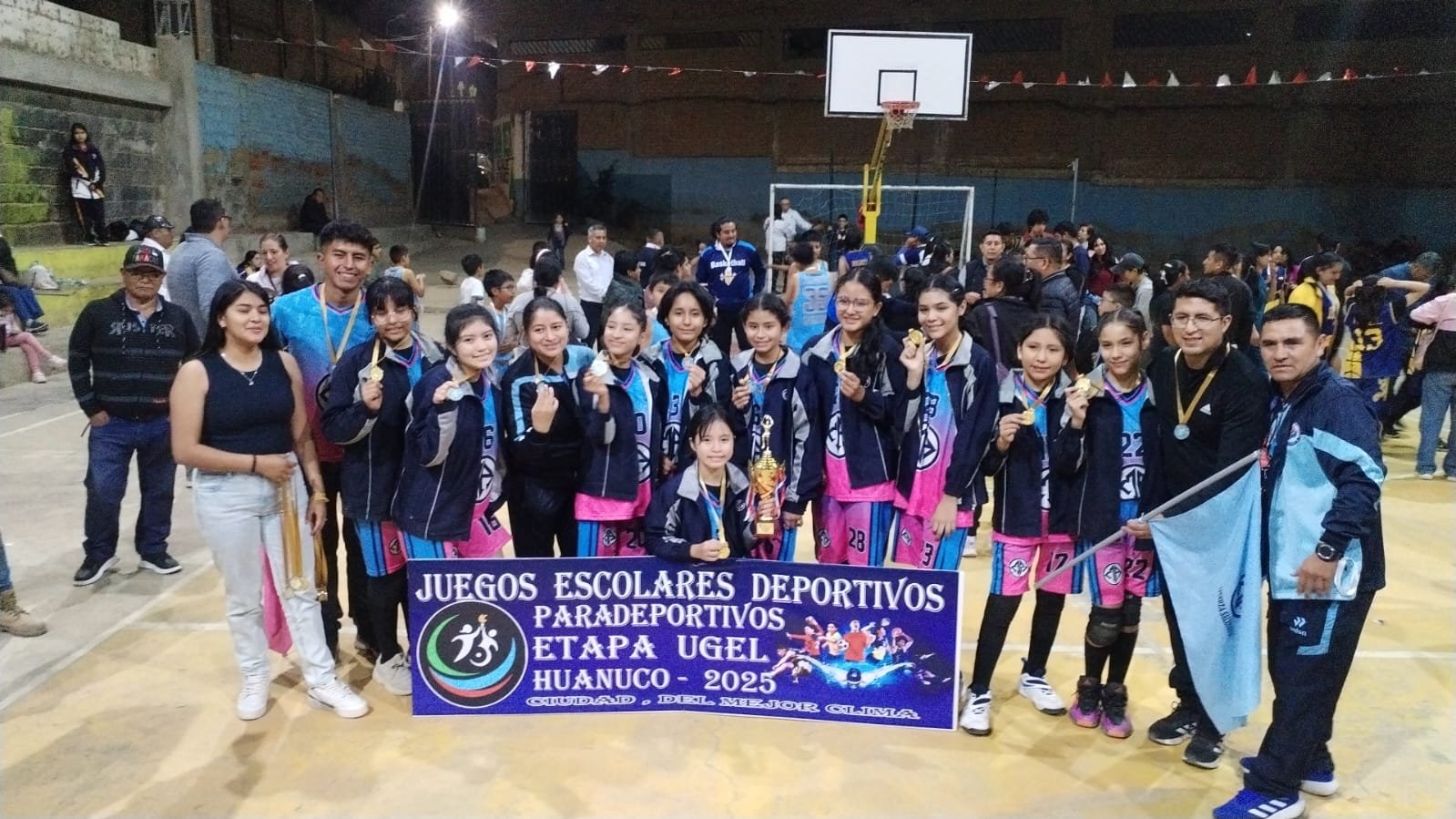 JEDPA: María Auxiliadora campeona en básquet Sub 13 al derrotar a Von Newman