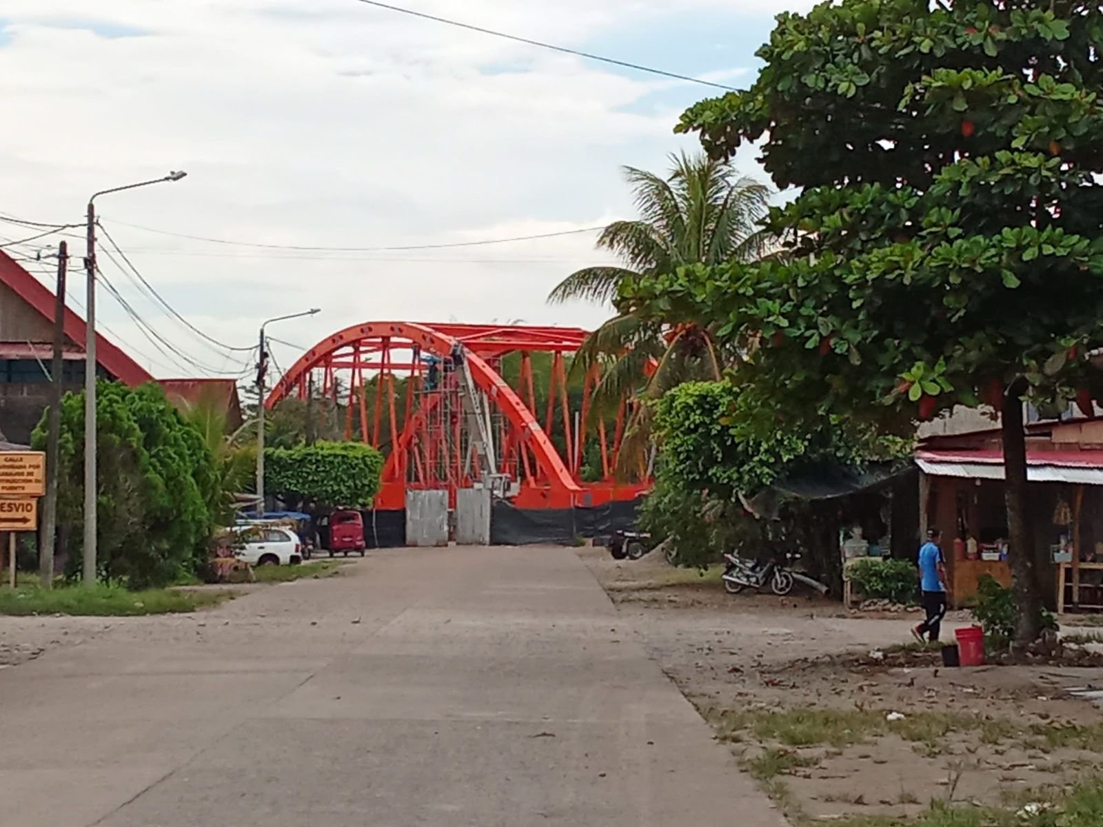 Reinician construcción del puente Aucayacu que estaba paralizada desde julio de este año