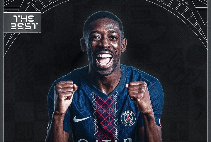 Ousmane Dembélé gana el premio The Best de la FIFA