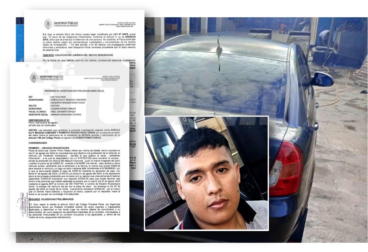 Caso Junior Atachagua: esposa y mamá fueron denunciadas por estafa en el 2024