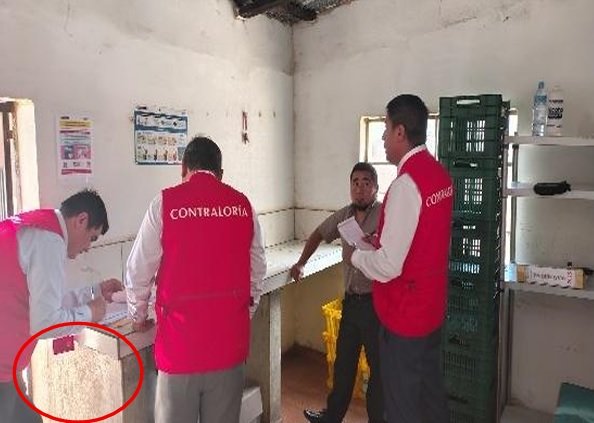 Contraloría advierte inadecuado manejo de alimentos en colegios de Huánuco y Amarilis
