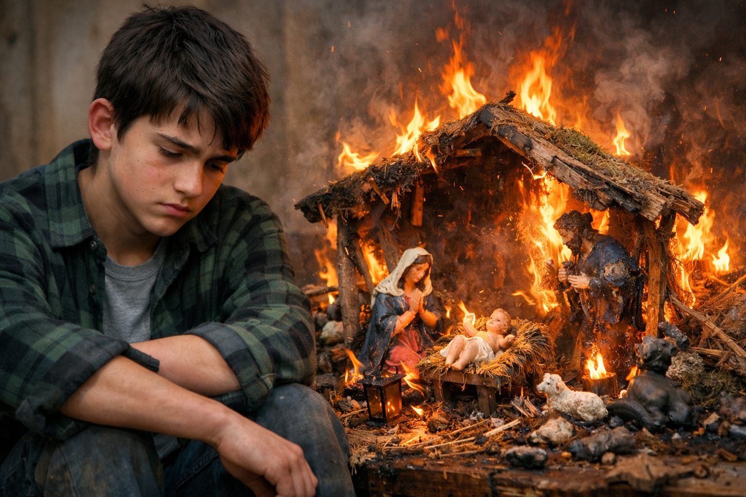 Huallayco, años ochenta: un Niño Dios, un incendio y la niñez rota