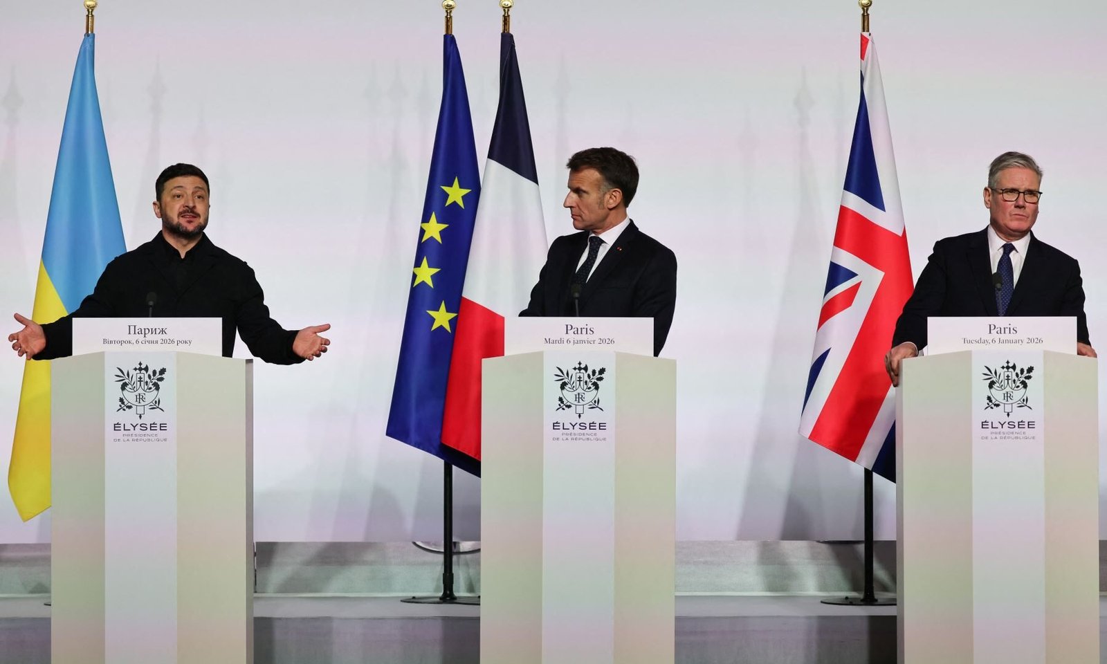 Europa: aliados firman declaración para desplegar fuerza multinacional tras alto el fuego en Ucrania