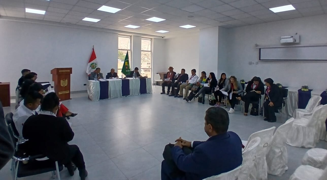 Consejo Regional de Huánuco elige comisiones para último año de gestión