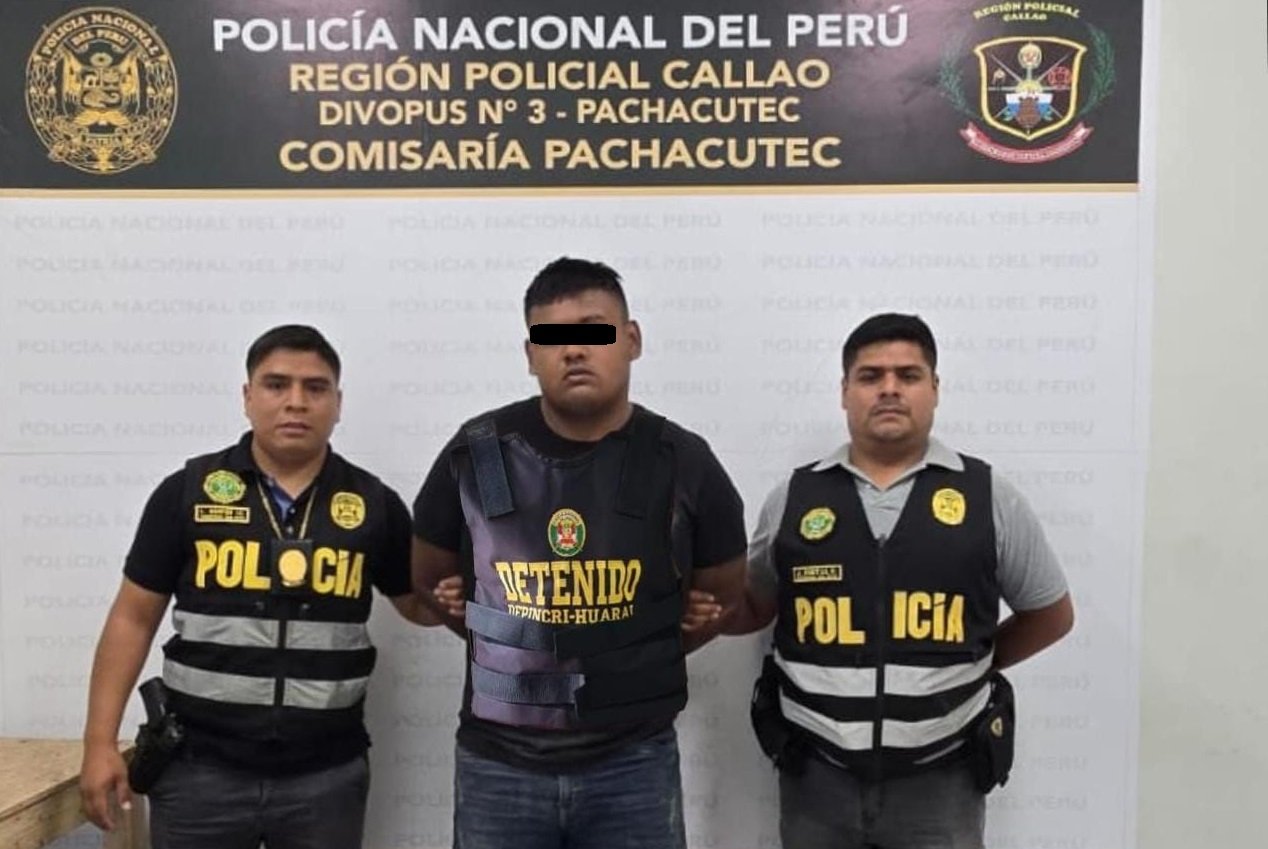 Capturan en el Callao a prófugo internacional buscado en Chile por doble homicidio