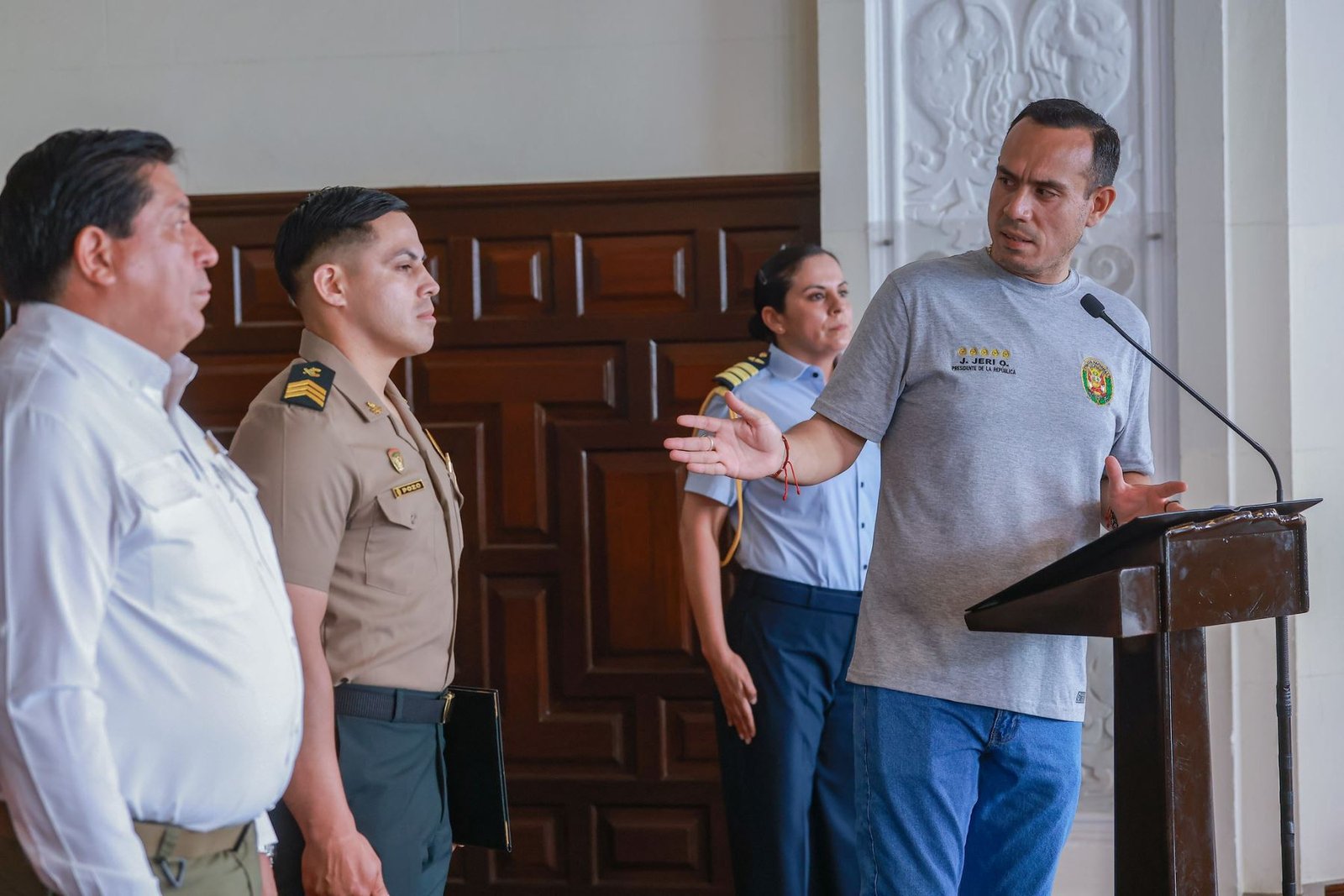 José Jerí: Necesitamos más policías valientes, que actúen sin dudar