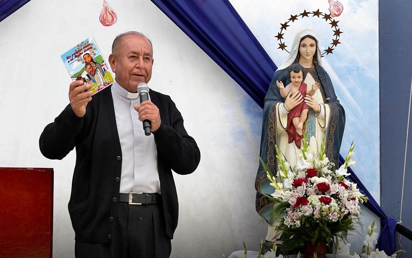 Padre Oswaldo Rodríguez; 44 años al servicio de Dios y de los más necesitados