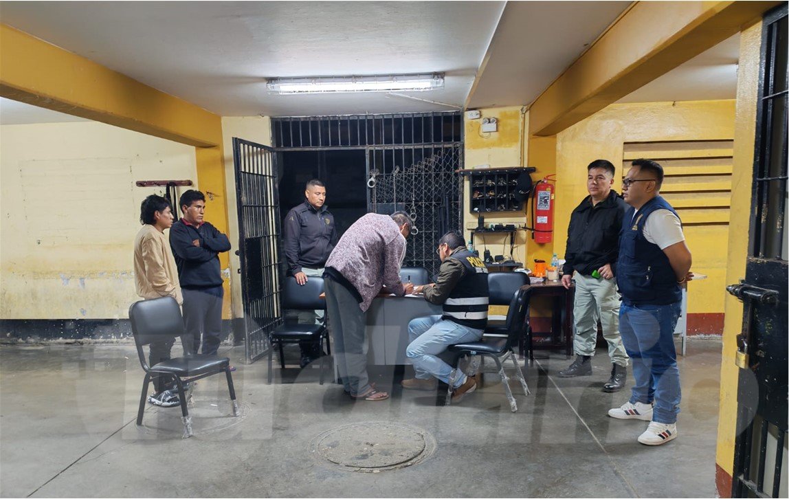 Revisan videos de Pillco Marca sobre fuga de preso