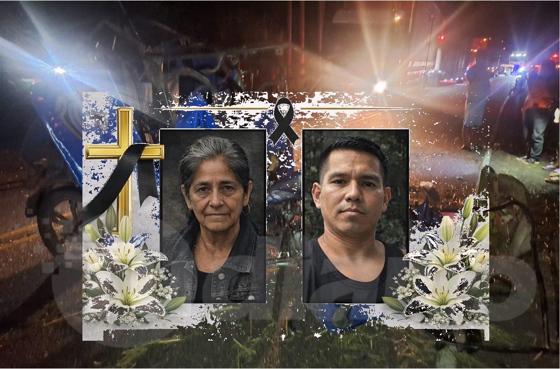 Madre e hijo perdieron la vida en violento accidente de tránsito