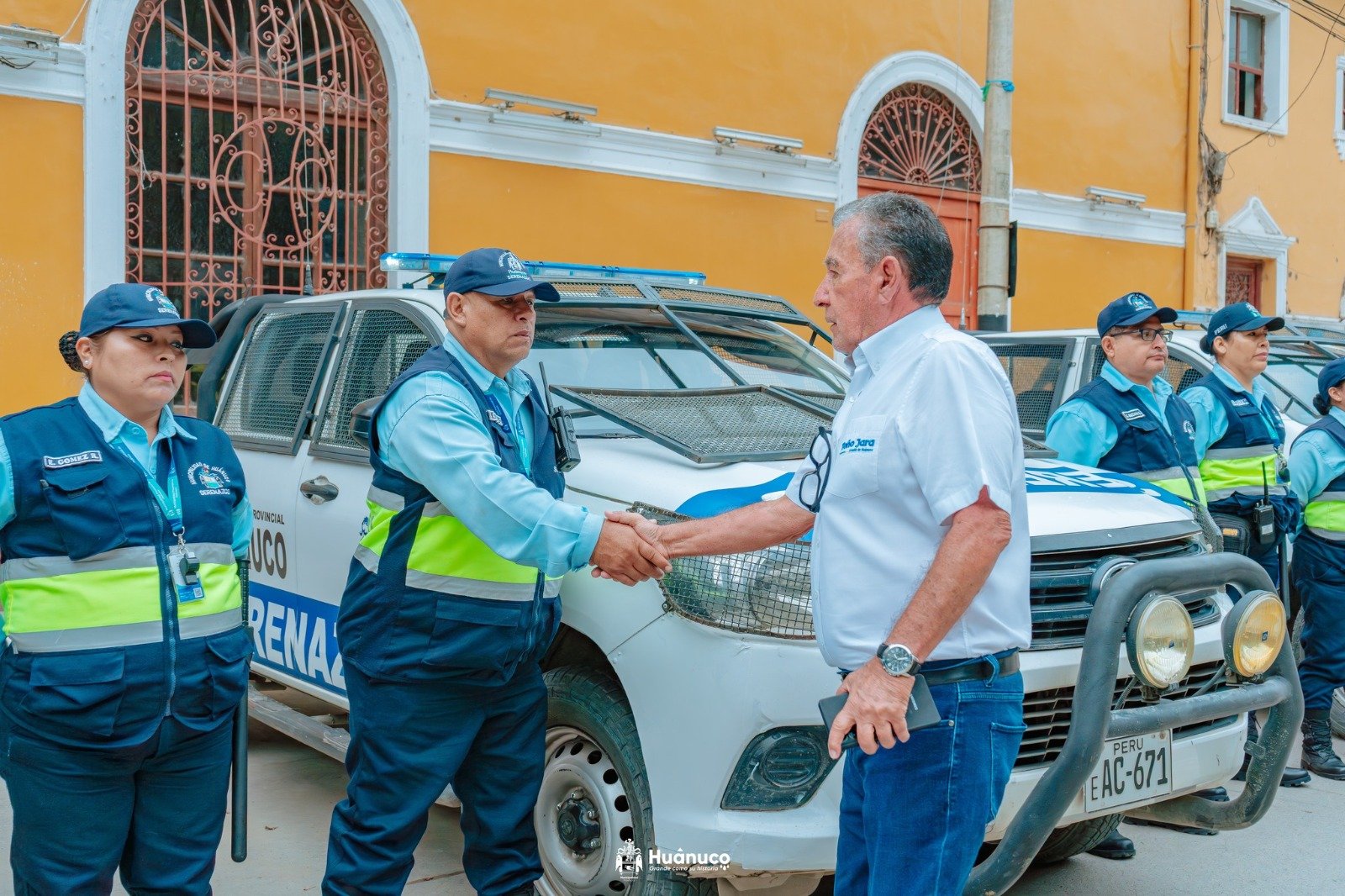 Alcalde de Huánuco implementa plan de seguridad escolar