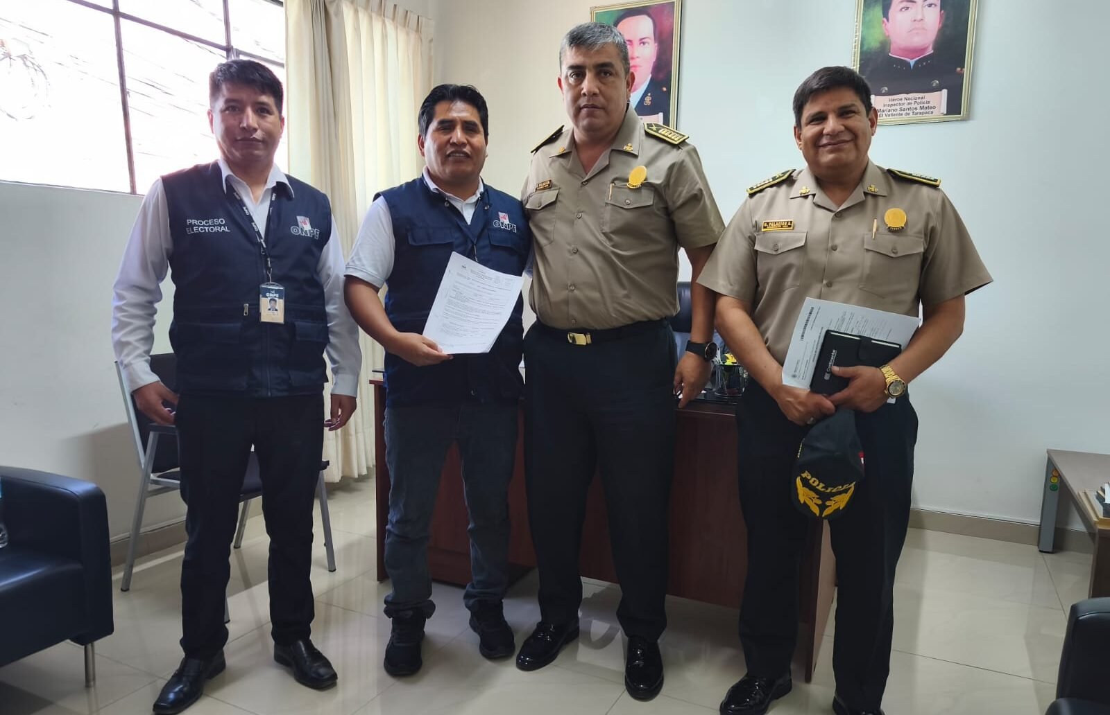 ERM 2026: coordinan seguridad para Elecciones Primarias en Huánuco