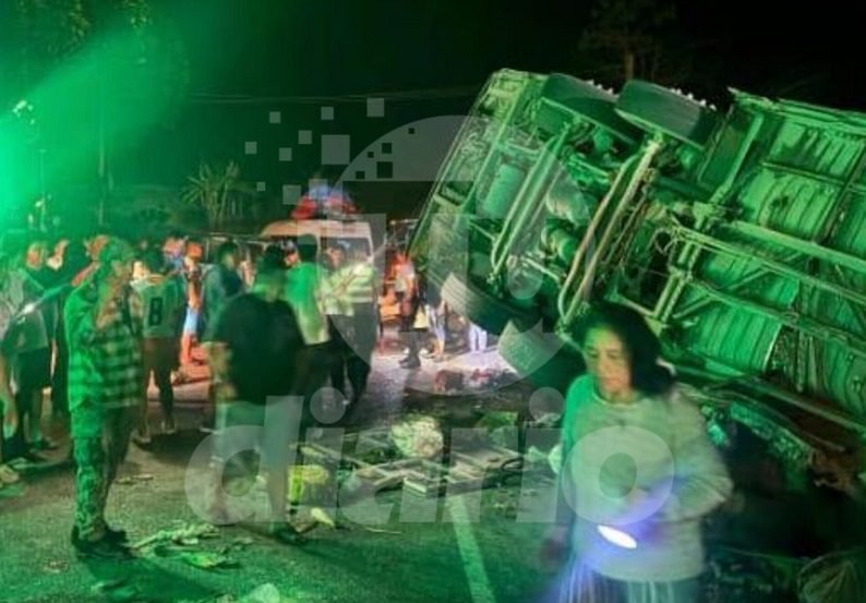 Despiste de ómnibus deja 11 muertos y 19 heridos en Leoncio Prado