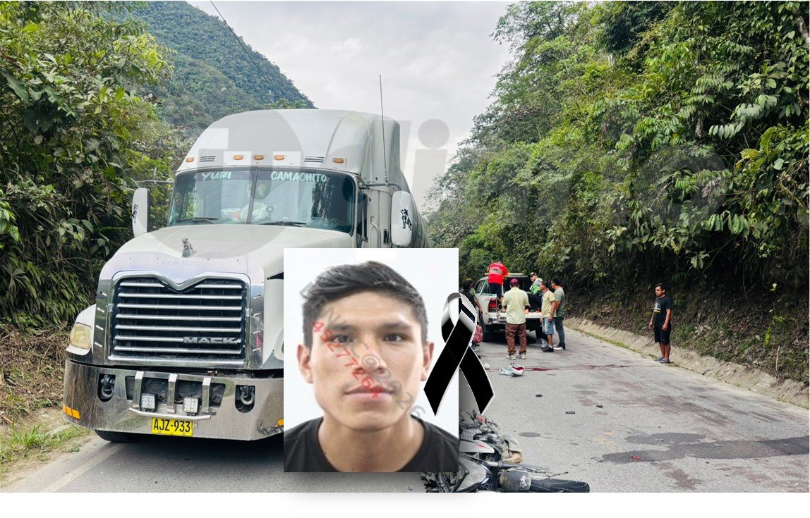 Motociclista pierde la vida en fatal accidente, mientras su acompañante queda herida de gravedad