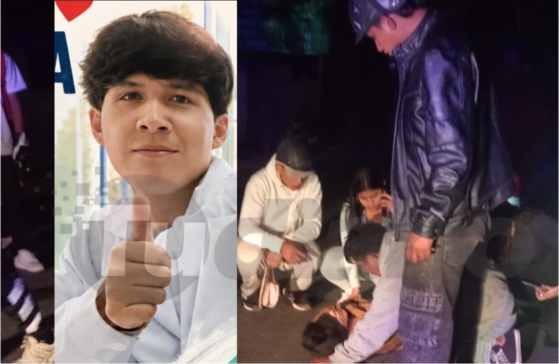 Estudiante de medicina veterinaria de la Unheval lucha por su vida tras quedar herido en triple choque 