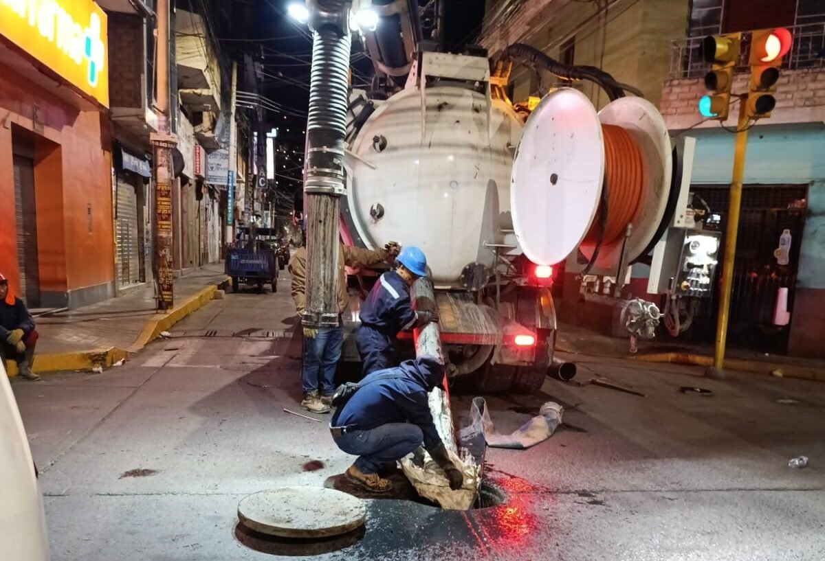 Seda Huánuco apoya en limpieza e intervención del sistema de drenaje pluvial