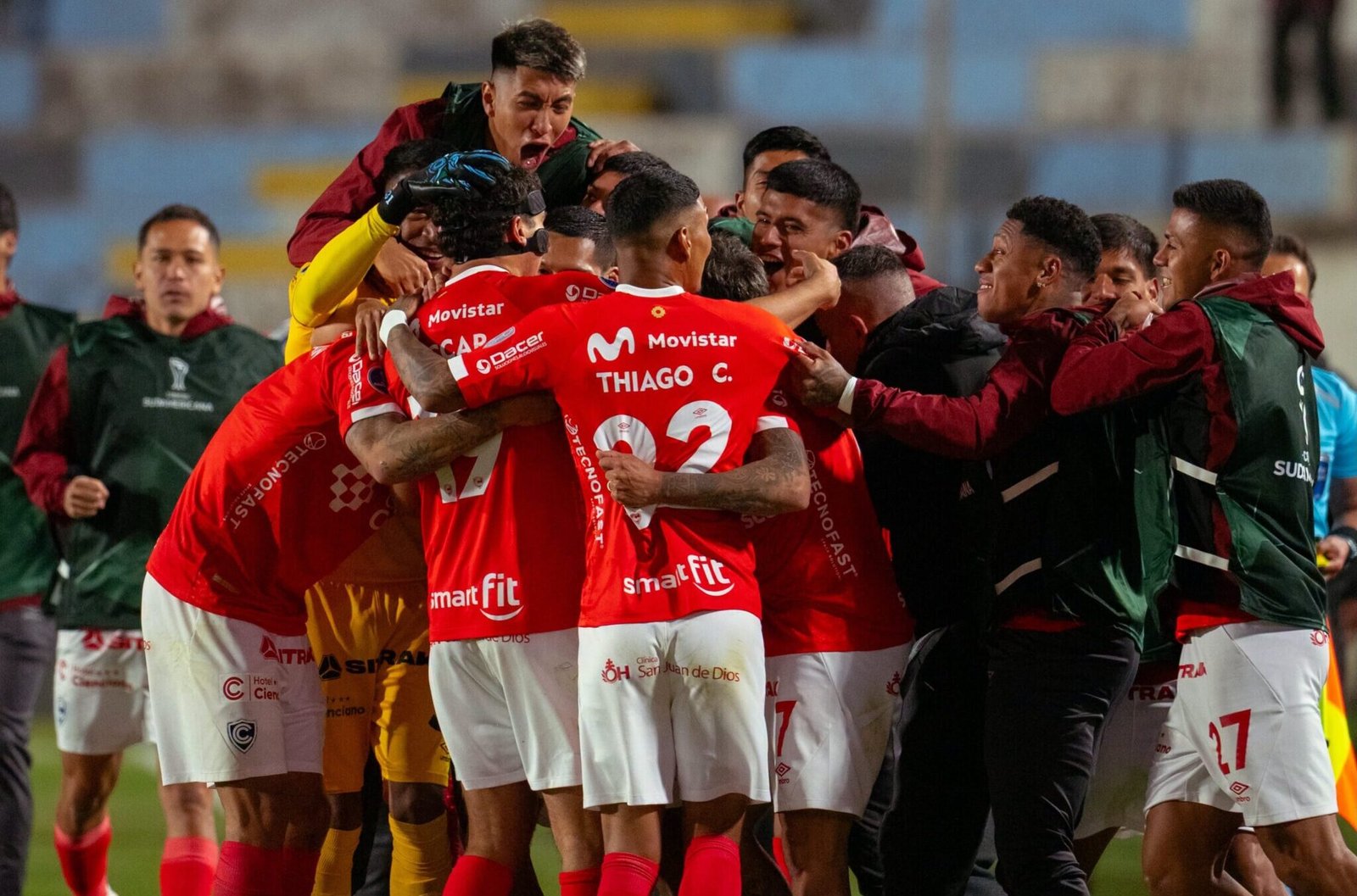 Cienciano resistió en Brasil y ya está en los cuartos de la Copa Sudamericana