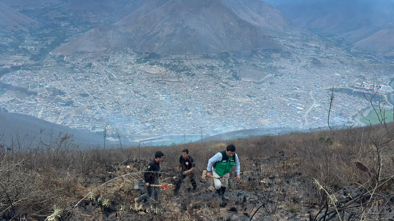 Reportan 13 incendios forestales en Huánuco, en lo que va del año