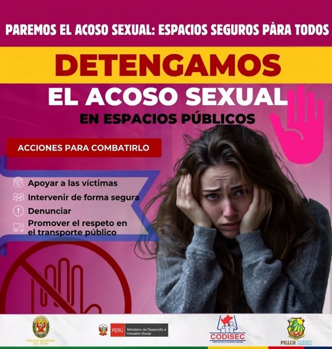 🚫 DETENGAMOS EL ACOSO SEXUAL EN ESPACIOS PÚBLICOS